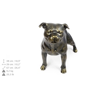 Staffordshire Bull Terrier figurka pełnowymiarowa Art-Dog